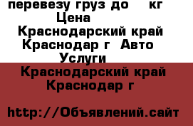 перевезу груз до 600кг. › Цена ­ 500 - Краснодарский край, Краснодар г. Авто » Услуги   . Краснодарский край,Краснодар г.